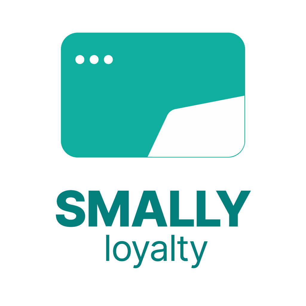 Smally Loyalty stacked logo without background